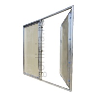 Люк под покраску Гиппократ 900п*900 двухдверный стеновой ревизионный