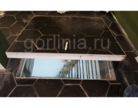 Так выглядит напольный люк АМО 1400пх600 